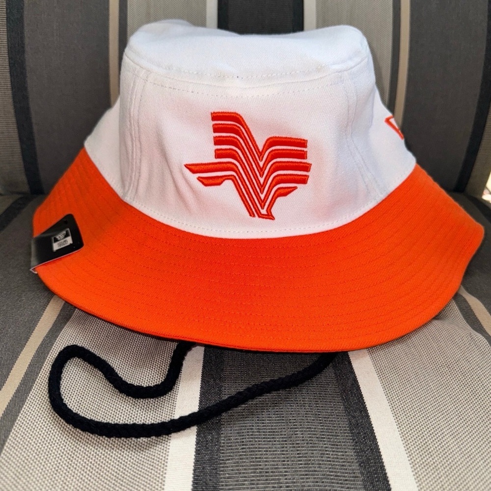 New Era MiLB Whataburger Texas Logo Adjustable “Whatatexas” Hooks Bucket Hat M/L